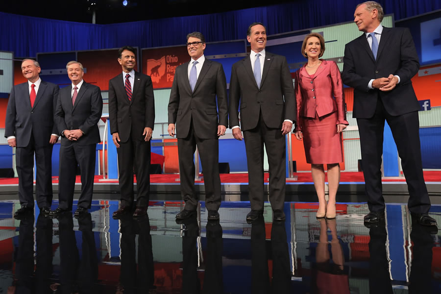 Carly Fiorina and Bobby Jindal Shine at Second-Tier GOP Presidential Debate
