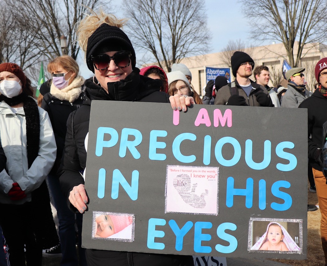 march pro-life signs