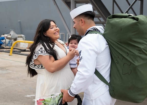 Military Navy Homecoming