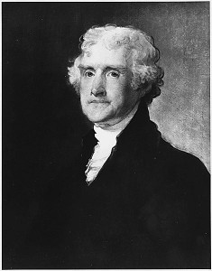 Thomas Jefferson used the expression of a "wall of separation" in a letter. The phrase does not appear in the US Constitution.