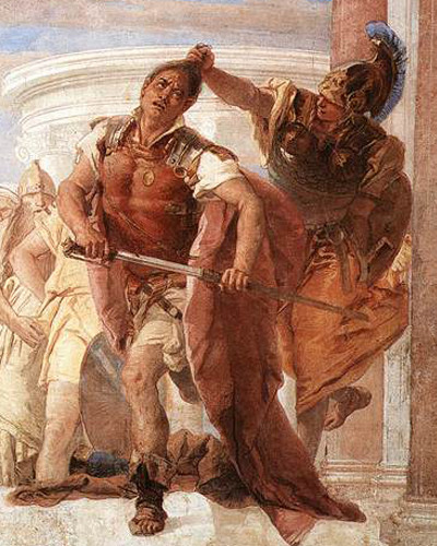 The Rage of Achilles by Giovanni Battista Tiepolo